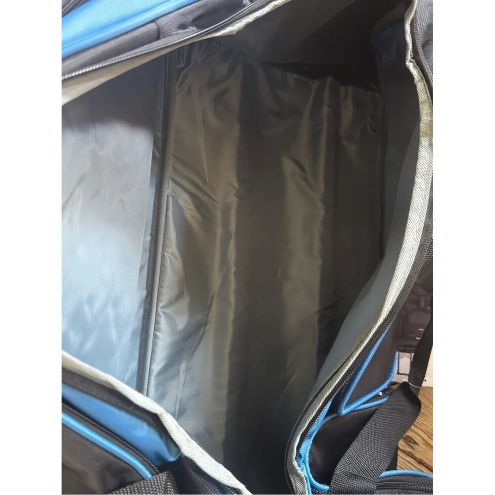 Travelers Club 30-inch Adventure Rolling Multi-Pocket Upright Luggage Duffel